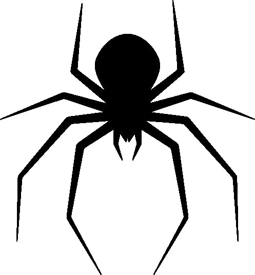 Pegatina vehículo Araña